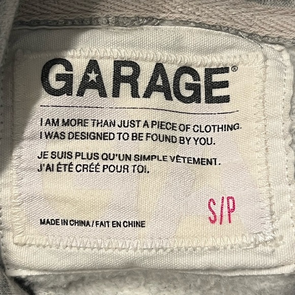 Brand: Garage Clothing | Size: Small | Color: Cream/Grey - Picture 5 of 5